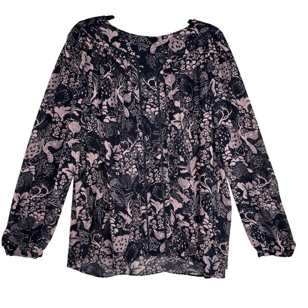 Ann Taylor print blouse